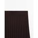 Stretch pleated midi skirt цвет: Гранатовый