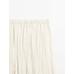 Pleated midi skirt with pleats цвет: Бежевый
