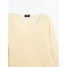 Long sleeve knitted jumper 100% linen цвет: Желтый