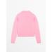 Cotton blend polo knit jumper цвет: Розовый средний