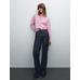 Cotton blend polo knit jumper цвет: Розовый средний
