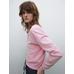 Cotton blend polo knit jumper цвет: Розовый средний