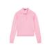 Cotton blend polo knit jumper цвет: Розовый средний