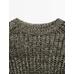 Open-knit sweater with cotton цвет: Желтый