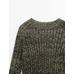 Open-knit sweater with cotton цвет: Желтый