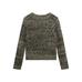 Open-knit sweater with cotton цвет: Желтый