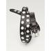 Thin belt studded nappa leather цвет: Коричневый