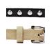 Thin belt studded suede leather цвет: Песочный