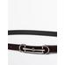 NUBUCK LEATHER EQUESTRIAN BELT цвет: Коричневый