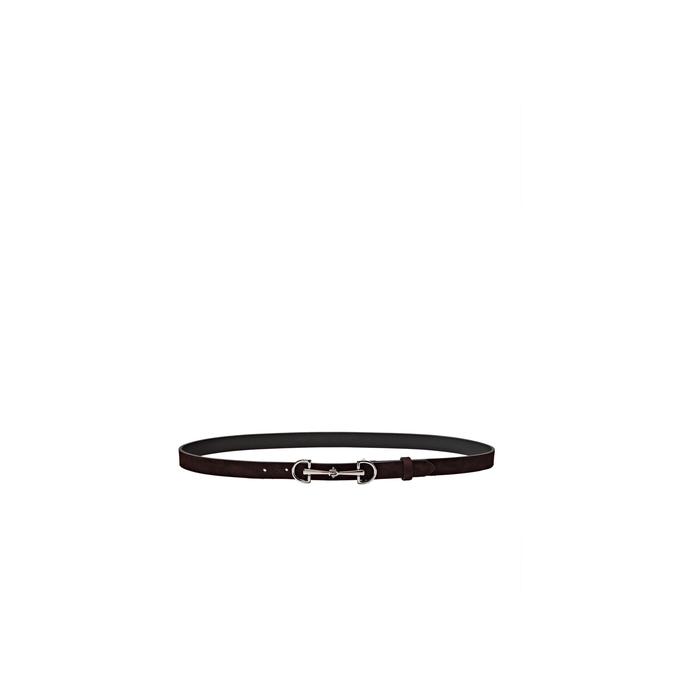 NUBUCK LEATHER EQUESTRIAN BELT цвет: Коричневый