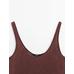 100% linen tank top цвет: Бургундский