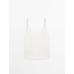 100% linen tank top цвет: Натуральный, кремовый