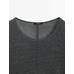 Short sleeve T-shirt 100% linen цвет: Свинцовый