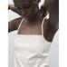 Knitted top with lace straps цвет: Натуральный, кремовый