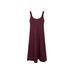 Long flowing dress 100% linen цвет: Бургундский
