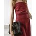 Strapless linen midi dress цвет: 0-947