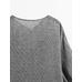 Short dress with sleeve detail, 100% linen цвет: Серый