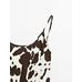 Slip-Style Midi Dress in Animal Print цвет: Шоколадный