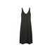 Midi dress 100% linen цвет: Темно-зеленый