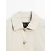 Raglan sleeve cotton blend trench coat цвет: Натуральный, кремовый