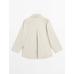 Raglan sleeve cotton blend trench coat цвет: Натуральный, кремовый