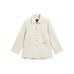 Raglan sleeve cotton blend trench coat цвет: Натуральный, кремовый