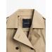 100% cotton trench coat цвет: Коричневый