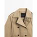 100% cotton trench coat цвет: Коричневый