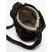 Bucket bag studded split leather цвет: Коричневый