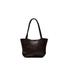 Large braided nappa leather tote bag цвет: Коричневый