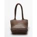 Half tote braided nappa leather tote bag цвет: Кротово-коричневый