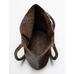 Half tote braided nappa leather tote bag цвет: Кротово-коричневый
