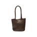 Half tote braided nappa leather tote bag цвет: Кротово-коричневый