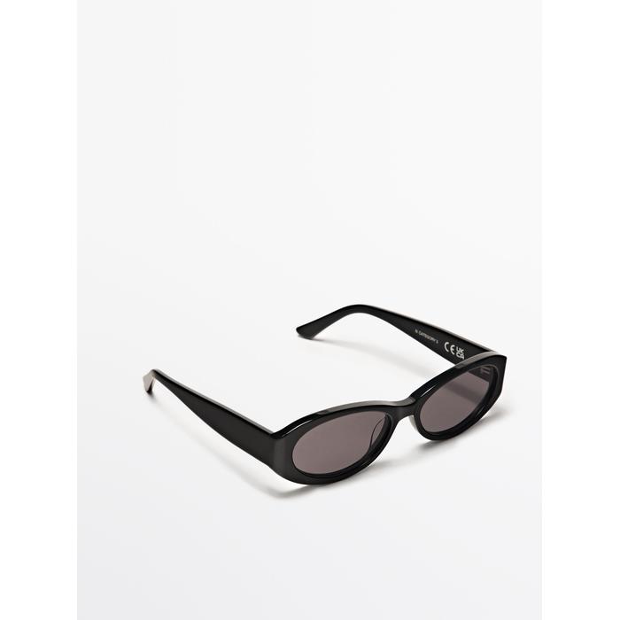 Small oval sunglasses цвет: Черный
