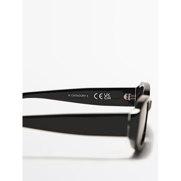 Small oval sunglasses цвет: Черный