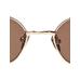 Metallic sunglasses цвет: Коричневый