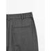 Cool wool blend relaxed fit trousers цвет: Серый