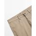 Cotton blend slim fit denim trousers цвет: Песочный