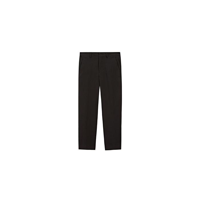 100% linen houndstooth trousers цвет: Шоколадный