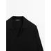 Polo neck knitted jumper wool blend цвет: Черный
