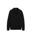 Polo neck knitted jumper wool blend цвет: Черный
