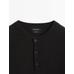 Knitted sweater button-down collar cotton цвет: Серый
