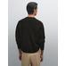 Knitted sweater button-down collar cotton цвет: Серый