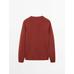 Knitted sweater round neck цвет: Терракотовый
