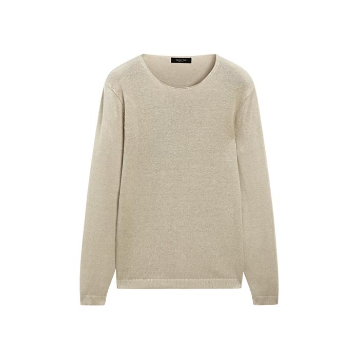 100% linen knitted jumper цвет: Дымчатый