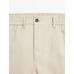 Semi jogger fit linen bermuda цвет: Песочный