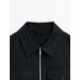 Jacket detail pockets cotton цвет: Темно-синий