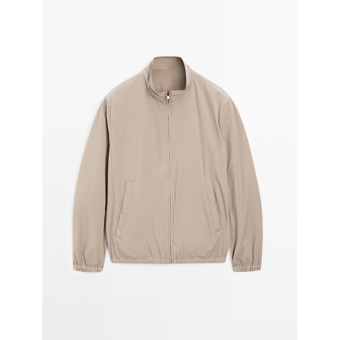 Reversible bi stretch jacket цвет: Светло-коричневый