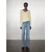 Long sleeve knitted jumper 100% linen цвет: Желтый