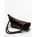 Large braided nappa leather tote bag цвет: Коричневый